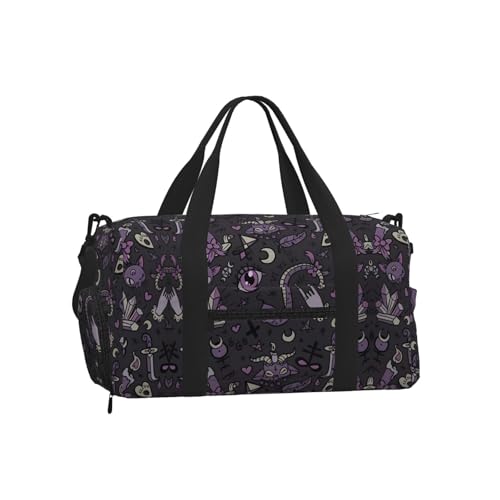 Sac de sport à bandoulière imprimé vache pour voyage et activité de plein air
