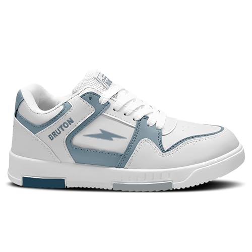 Image of BRUTON Men's Casual Sneakers | Lightweight Lace-Up Fashion Shoes | Comfortable Cushioned Walking Shoes, College & Travel