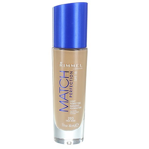 Rimmel Match Perfection Foundation SPF18, 30ml-203 True Beige