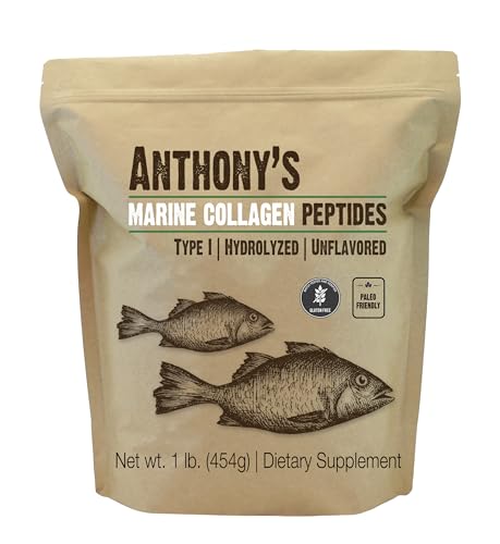 Anthony's Hydrolyzed Marine Collagen Peptides...