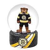 Evergreen Enterprises Boston Bruins 5 in. Glass Tabletop Snow Globe 3WGL4351