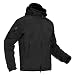 Produktbild KEFITEVD Softshell Jacke Herren Wasserdicht mit Kapuze Fleece Gefüttert Jacke Winter Warm Winddicht Outdoor Skijacke Männer Funktionsjacke Winterjacke Schwarz L