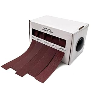 LYFJXX Emery Cloth Roll, Sand Paper Roll, Abrasive Emery Cloth for Metal, 150 240 320 400 600 Grits Crocus Cloth…