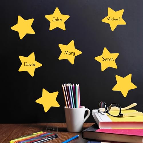 200stk Goldene Stern-Ausschnitte, Doppelseitige 10cm Große Papierstern-Stanzformen für Klassenzimmer-Pinnwände Party-Wanddekorationen und Bastelprojekte in Der Schule