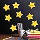 200stk Goldene Stern-Ausschnitte, Doppelseitige 10cm Große Papierstern-Stanzformen für Klassenzimmer-Pinnwände Party-Wanddekorationen und Bastelprojekte in Der Schule