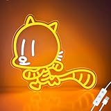 Officially Licensed Dog Man's Cat Kid Neon Signs for Wall Decor, Lil' Petey LED Light Up Sign for Bedroom, Kids' Room,Game Room, Party, Perfect Birthday/Christmas Gift for Dog Man Lovers & Fans