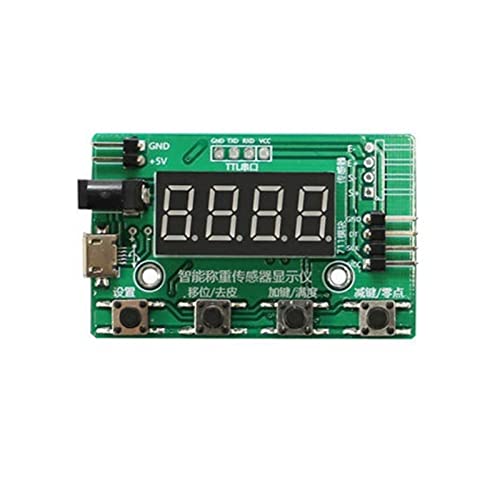 Load Cell AD Weight Pressure Sensor AD Module with Display 24-bit Weighing Instrument Electronic Scale(Without HX711)