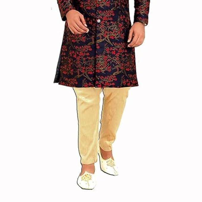 Image of Mens Ethnic Wear Indo Western Set