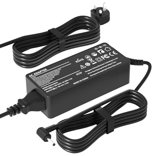 Cabuty 19V Laptop Charger Compatible with Toshiba Dynabook Satellite C30 C40 C50 C30-K C40-G C40-H C40-J C50-H C50-E C50D-B E10 ET10-G E10-S Power Adapter