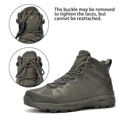 Image of XPETI Men's Stealth Mid Tactical Boots