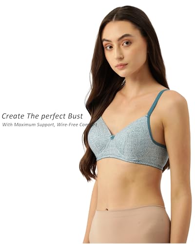 Image of LEADING LADY Women's Printed & Solid Lightly Padded T-Shirt Bra