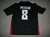 Kyle Pitts Sr. Jersey #8 Atlanta Custom Stitched Black Football Various Sizes New No Brand/Logos Size 3XL