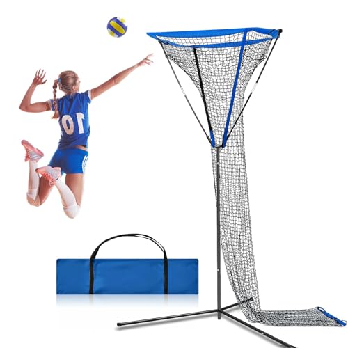 Red de voleibol regulable en altura y ángulo con cordón para un rebote perfecto