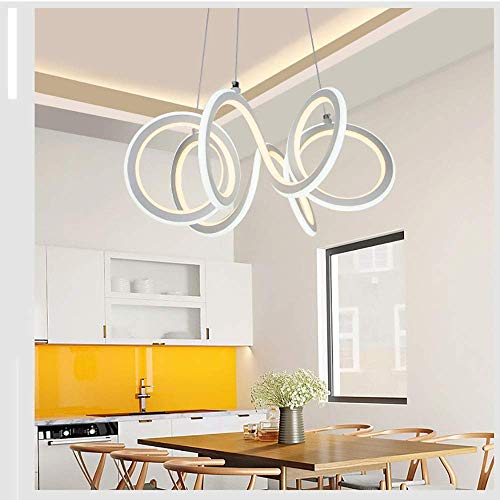 Lustre en silicone de haute qualité au design géométrique pur