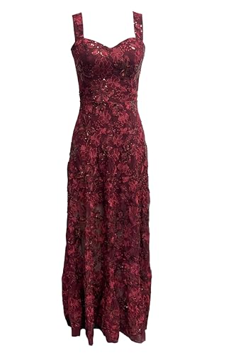 Dress the Population Women's Anabel Fit and Flare Maxi Dress4