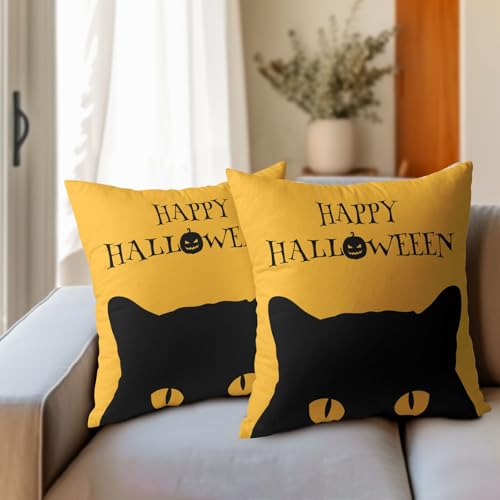 PAKAZA NbVJo[ L̂܂Ȃ HAPPY HALLOWEEN nEB  G Mtg ze Xܗp ƒp  u ACe k J[jo CeA W 2Zbg 55×55cm ItBX w Jo[ zc