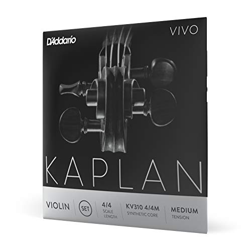 Cordes de violon D'Addario Kaplan Vivo KV310 pour un éclat sonore exceptionnel