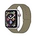 Produktbild Tervoka Ersatz Armbänder für Apple Watch Armband 44mm 42mm, Weiche Silikon Ersatz Armbänder für iWatch Armband Series 5/4/3/2/1, S/M, Khaki