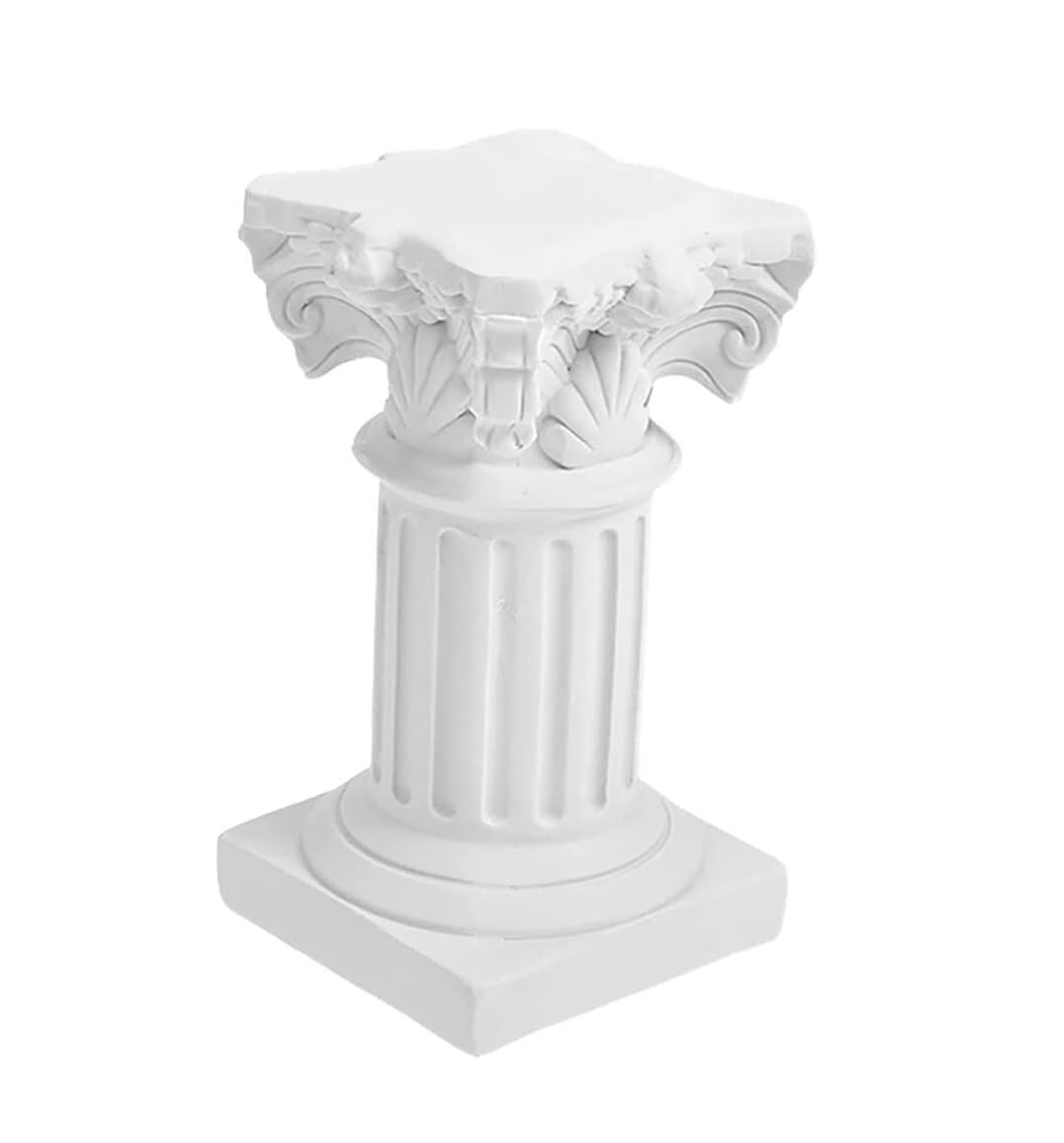 Portacandele Votive Portacandele a colonna romana Statua a colonna greca Candeliere a colonna romana Candelabro in stile greco Cena Cena a Lume di Candela