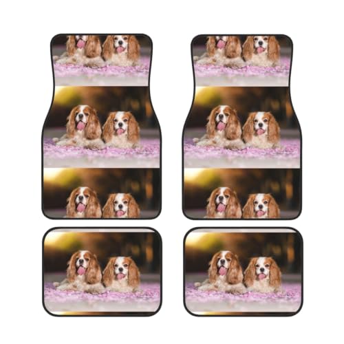 Alfombrillas para coche de neopreno Cavalier King Charles para mantener limpio tu vehículo en viajes