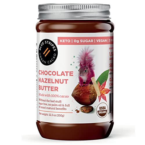 image for BLUE STRIPES URBAN CACAO 100% Cacao Hazelnut Butter by Blue Stripes | 