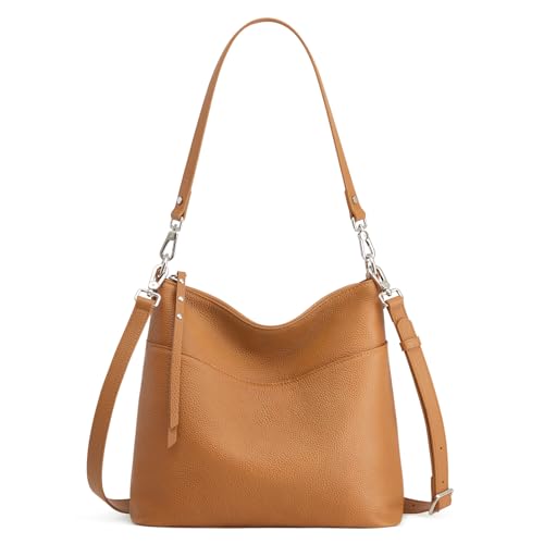 Bolso Tote de Cuero S-ZONE para Mujer Mediano miniatura 1