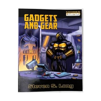 Paperback Gadgets and Gear (Champions) Book