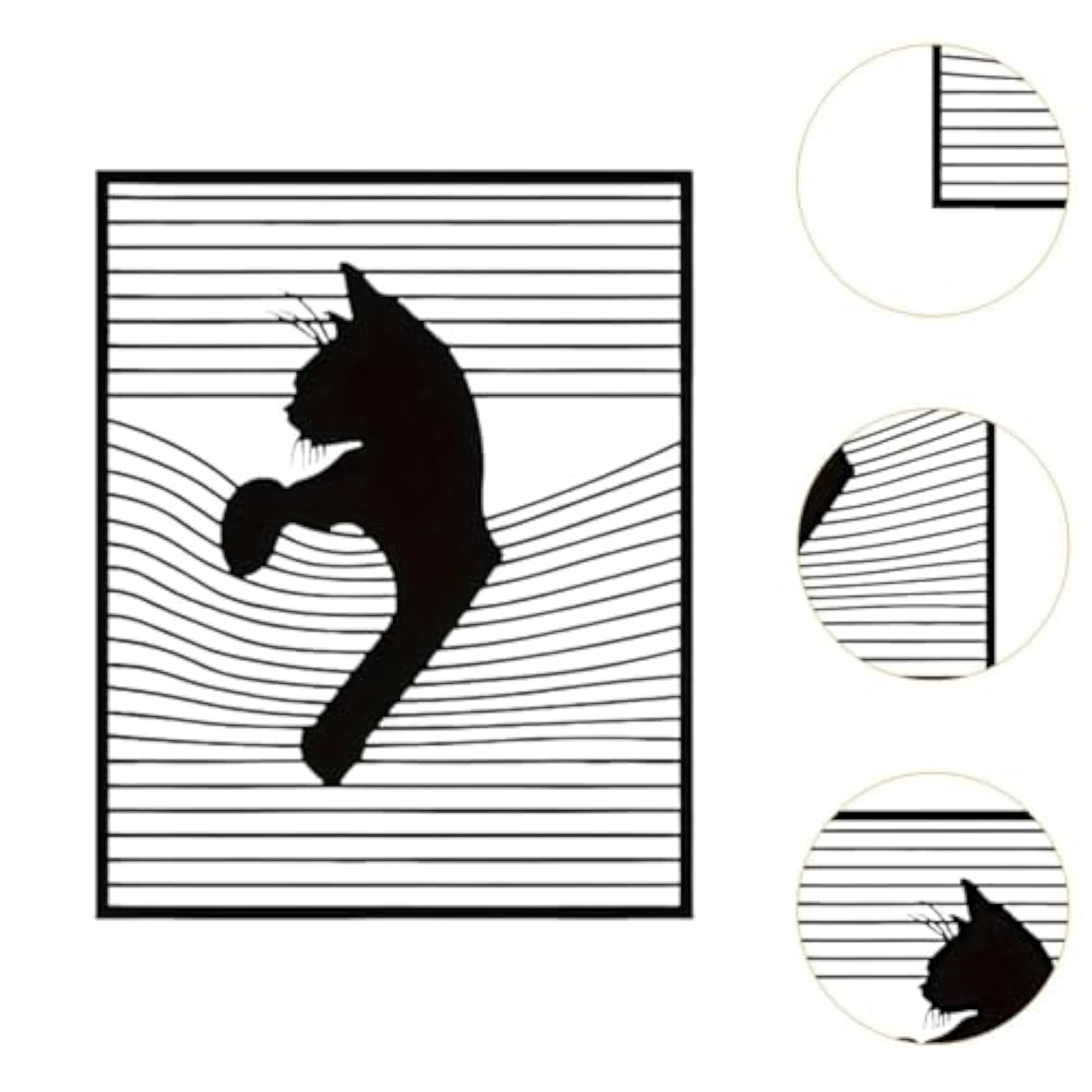 Cat Background Wall Decoration Painting