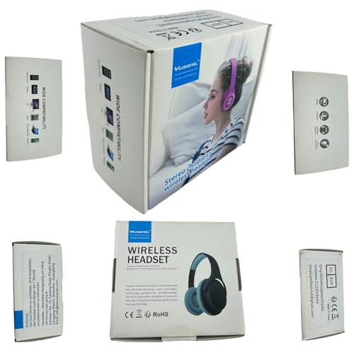 kids wireless Headphones, bluetooth teen headphones,over ear isolation headphone foldable with Built-in Mic for Cell Phones TV Tablet School network Boys Girls (e6 blue) 2 41HfHebiQVL