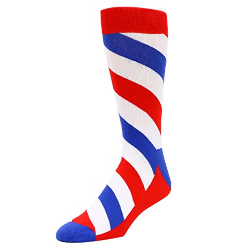 TipTop Men's Barber Crew Socks S/M 6-9