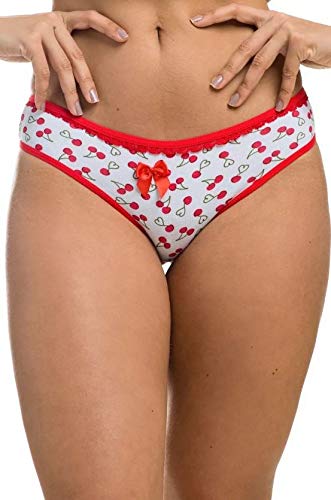 Kit 10 Calcinhas Cotton Algodão Estpado