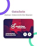 music2me.com: Klavier lernen - Online Klavierunterricht für Anfänger und Fortgeschrittene, deutschsprachig (Aktivierungscode für 12 Monate)