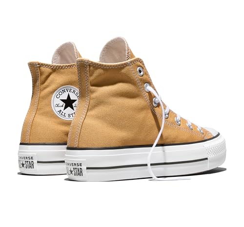 Image of Converse Chuck Taylor All Star Lift Platform Khaki Sneakers