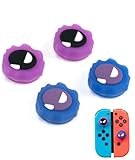 4PCS for Switch Thumb Grip Caps, Thumb Grip for Nintendo Switch Controller, Controller Thumb Grips Glow in The Dark Joystick Caps with Ghost Pattern Compatible for Switch Lite