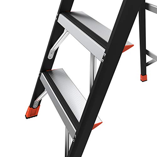 Little Giant Ladders, AirWing, 5 foot, Stepladder, Fiberglass, Type 1AA, 375 lbs weight rating, (15285-001)