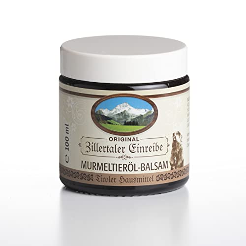 Zillertaler Einreibe Murmeltieröl-Balsam 1er Pack (1 x 100 ml)