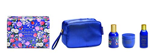 L'Erbolario Beauty Pochette Danza di Fiori Tre Cosmetici Irrinunciabili Formato Viaggio In Una Deliziosa Pochette Fiorita