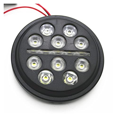 Moto Antibrouillard Phare LED : Accessoires de Protection 4.5 Pouces pour Moto Harley - 4