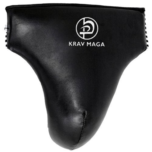 Protège-aine Krav Maga hommes avec coquille matelassée confort premium noir L