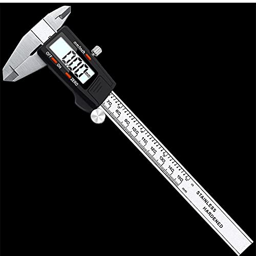Caliper electronico de acero inoxidable 0-150mm herramienta de calibrador digital interno 3