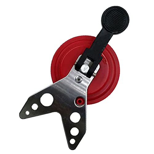 TopHomer 1 PACK Glass Hole Centering Locator Kit Suction Holder Adjustable Tile Hole Saw Kit for Granite Porcelain Glass Ceramics Smooth Surface
