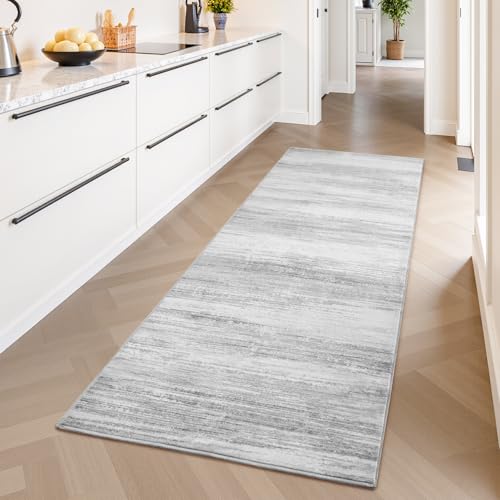PADOOR 2x5 Modern Abstract Runner Rug - Washable