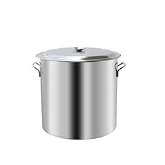 iimono117 寸胴鍋 業務用 特大 ステンレス ふた付き 寸胴 飲食店 イベント 煮込み料理 自治会 町内会 子供会 イベント 大量 染色 炊き出し 煮沸消毒 煮洗い洗濯 (50L) [ TT-4040 ]