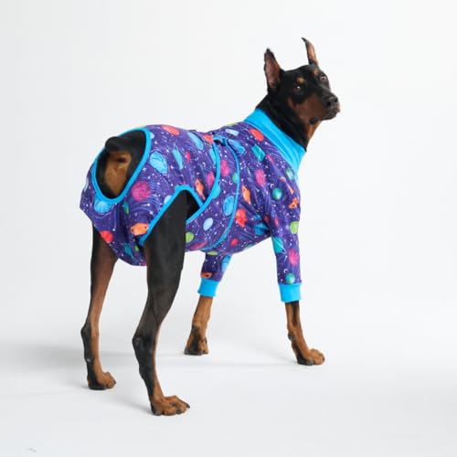 Image of Spark Paws Dog Recovery Suit - Surgical Onesie After Surgery, Male & Female