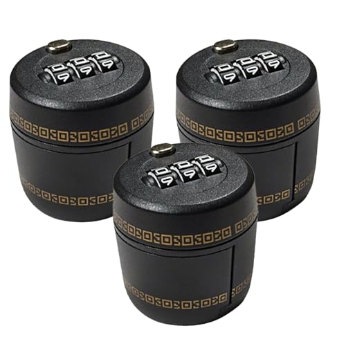 FUNNETOYU Tapones De Seguridad Para Botellas De Vino Tapones Con Candado Con Cierre Candado De Viaje