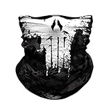 Seamless Neck Gaiter Shield Scarf Bandana Face Mask Seamless UV Protection for Motorcycle Cycling Riding Running Headbands