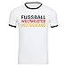 Produktbild T-Shirt Fussball Weltmeister Deutschland Trikot Herren weiß/schwarz Gr. S - 3XL - Fanshirt Fanartikel Fanshop Trikot Fußball EM WM Germany,Größe:S
