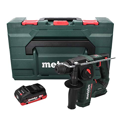 Metabo BH 18 LTX BL 16 Akku Bohrhammer 18 V 1.3 J SDS-plus Brushless + 1x Akku 4,0 Ah + MetaBOX - ohne Ladegerät