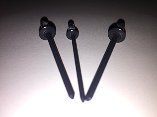 Blindnieten Dichtnieten farbig 4,0x8,0 AL/VA ANTHRAZIT RAL7016 50Stück