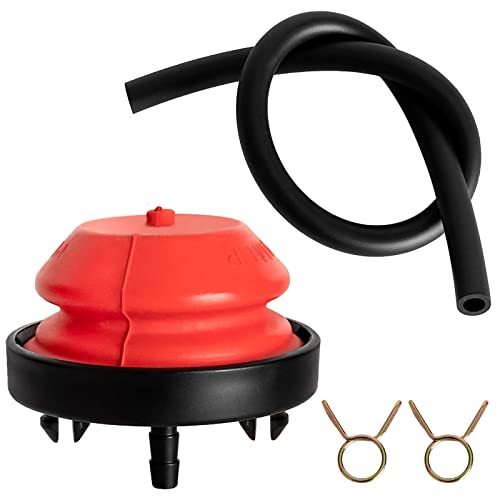 570682A Primer Bulb 951-10639 with Fuel Line Hose Replacement for MTD Snowblower Primer Bulb Assembly Compatible for Tecumseh AV520 H30 Engine Craftsman Troy-Bilt Toro Snow Blower 751-10639 7512B1476